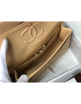 C-C CF 25cm Caviar Beige Bag