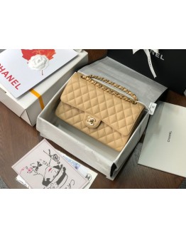 C-C CF 25cm Caviar Beige Bag