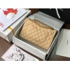 C-C CF 25cm Caviar Beige Bag
