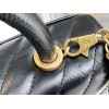 C-C  Top Handle Smooth Leather Retro 24cm