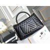 C-C  Top Handle Smooth Leather Retro 29cm