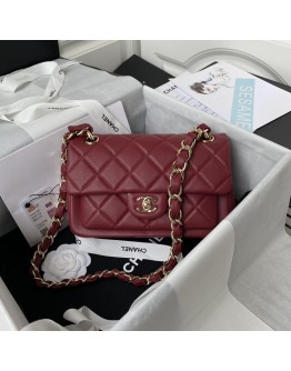 C-C CF Shoulder Bag AS2798 Blue &Red