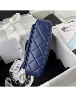 C-C CF Shoulder Bag AS2798 Blue &Red
