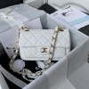 C-C CF Shoulder Bag AS2798 white&black