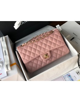 C-C CF 25cm Lambskin Pink Bag