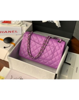C-C CF 25cm Lambskin Purple Bag