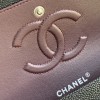  C-C CF Bag  Medium Caviar Leather in silver Hardware