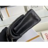 C-C CF Bag  Medium Lambskin Leather in Silver Hardware
