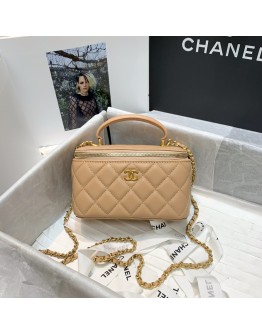 C-C Vanity Case With Top Handle
