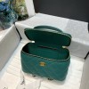 C-C Vanity Case With Top Handle