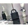 Dior Mini Lady Dior Flap Bag Black