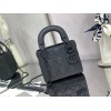 Dior Mini Lady Dior Flap Bag Black