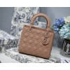 Dior Lady Dior 24cm Ultra-Matte Bag
