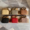 Gucci Leather Soho Camera Bag 308364 Black