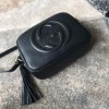 Gucci Leather Soho Camera Bag 308364 Black