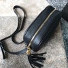 Gucci Leather Soho Camera Bag 308364 Black