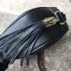 Gucci Leather Soho Camera Bag 308364 Black