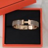 Hermes Gold Clic H Bracelet