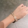 Hermes Gold Clic H Bracelet