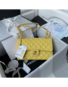  C-C Classic Flap Bag  Medium Size Caviar Leather