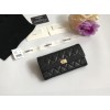C-C Wallet 003 Caviar Leather