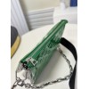 Louis Vuitton Coussin Patent Green Leather PM&MM