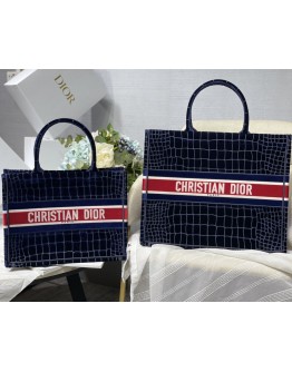 Dior Book Tote Velvet