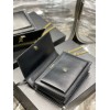 YSL Sunset Small 22cm Black Velvet Bag