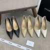 C-C Heels Beige&white&Black