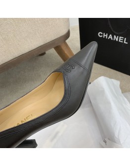 C-C Heels Beige&white&Black