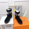 lv boots Black