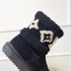 lv boots Black
