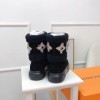 lv boots Black