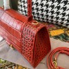 Balenciaga Hourglass S&XS Size Bag in Dark Red