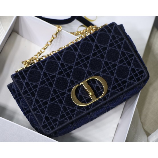 Dior Caro M8017 Velvet Bag