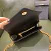 YSL College Bag 24cm Gold Hardware