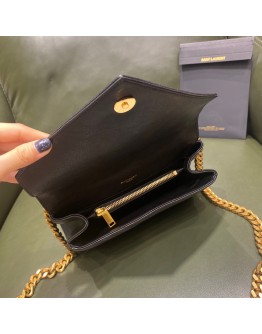 YSL College Bag 24cm Gold Hardware