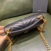 YSL College Bag 24cm Gold Hardware