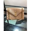 YSL Envelop Large Bag in Beige