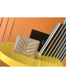YSL Wallet Beige