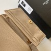 YSL Wallet Beige