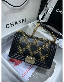 C-C Boy Bag Black&White