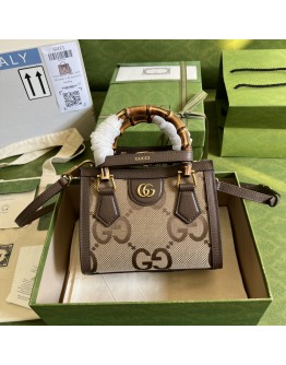Gucci Bamboo Tote Bag 20cm Aria Collection