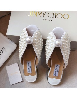 JIMMY CHOO Pearl Flat
