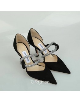 jimmy Choo Heels Pink&Black&White