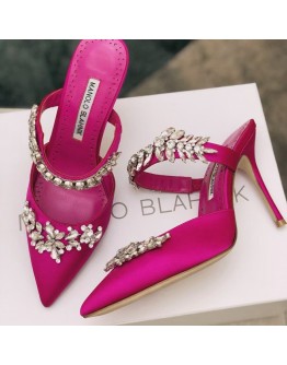 Manolo Blahnik Pink Heel 