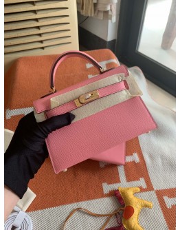 Hermes mini kelly pink 20cm