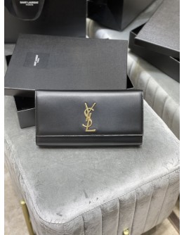 YSL Classic Monogram Clutch Black