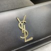 YSL Classic Monogram Clutch Black