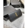 YSL Classic Monogram Clutch Black